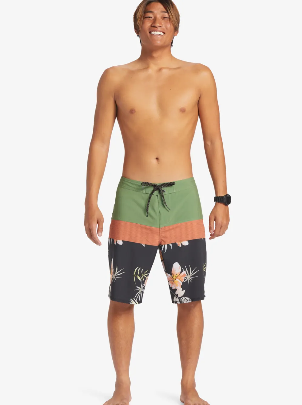 Quiksilver Boardshorts|Surfsilk Panel 20" Boardshorts Black