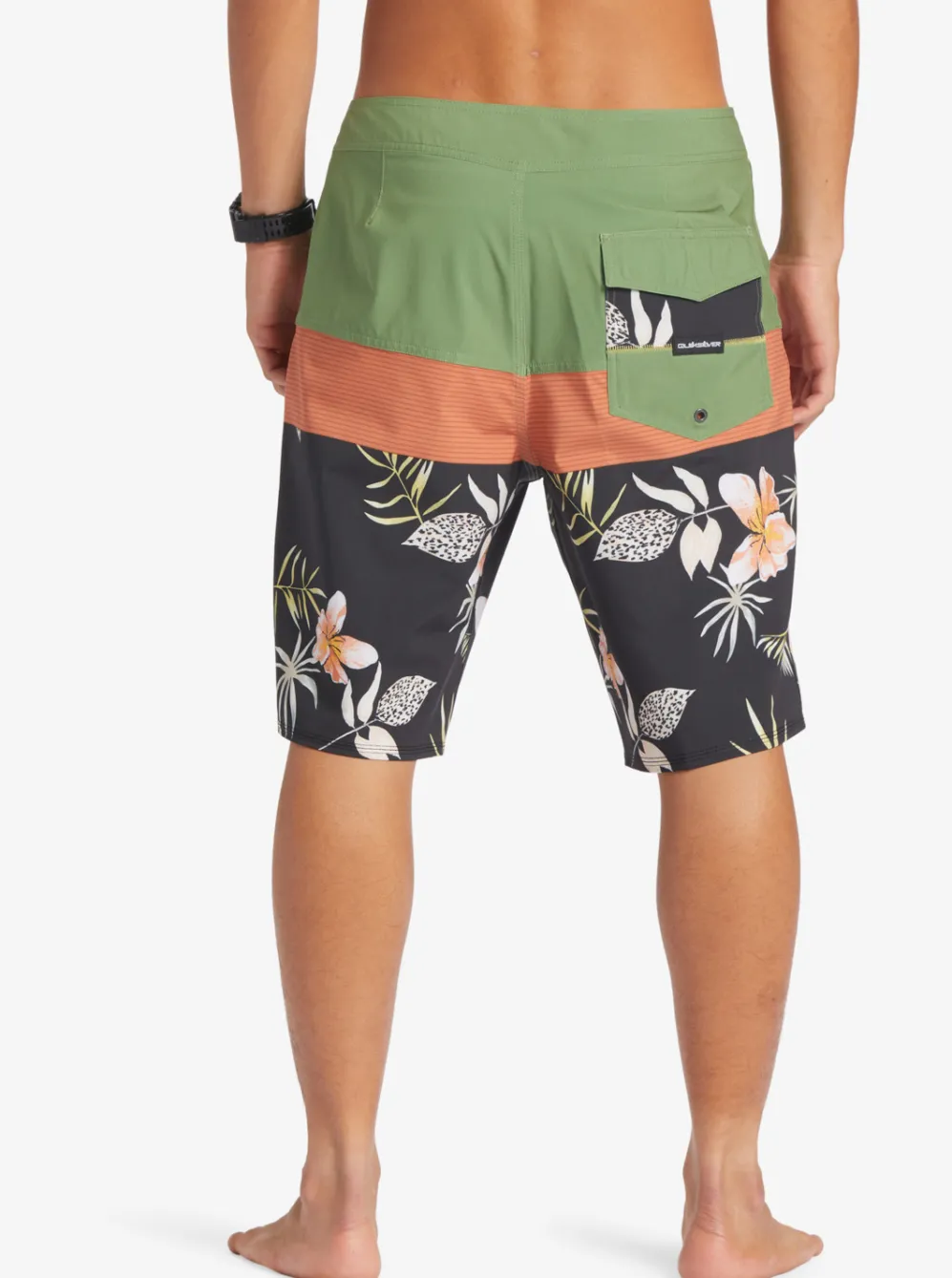 Quiksilver Boardshorts|Surfsilk Panel 20" Boardshorts Black