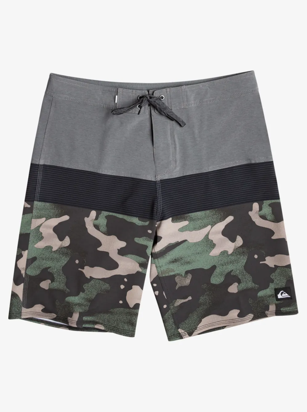 Quiksilver Boardshorts|Surfsilk Panel 20" Boardshorts Iron Gate