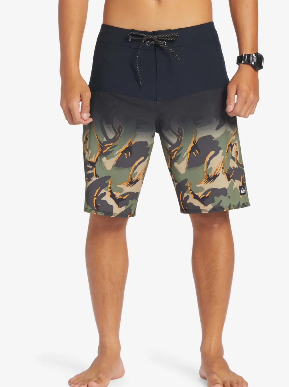 Quiksilver Boardshorts|Surfsilk Panel 20" Boardshorts Black