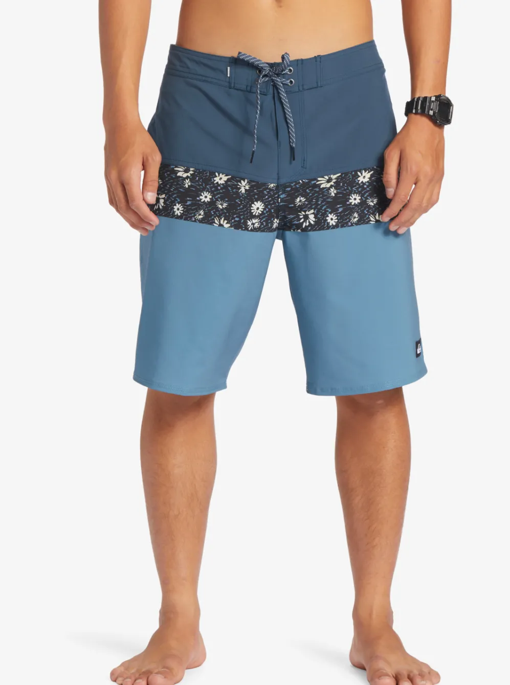 Quiksilver Boardshorts|Surfsilk Panel 20" Boardshorts Aegean Blue