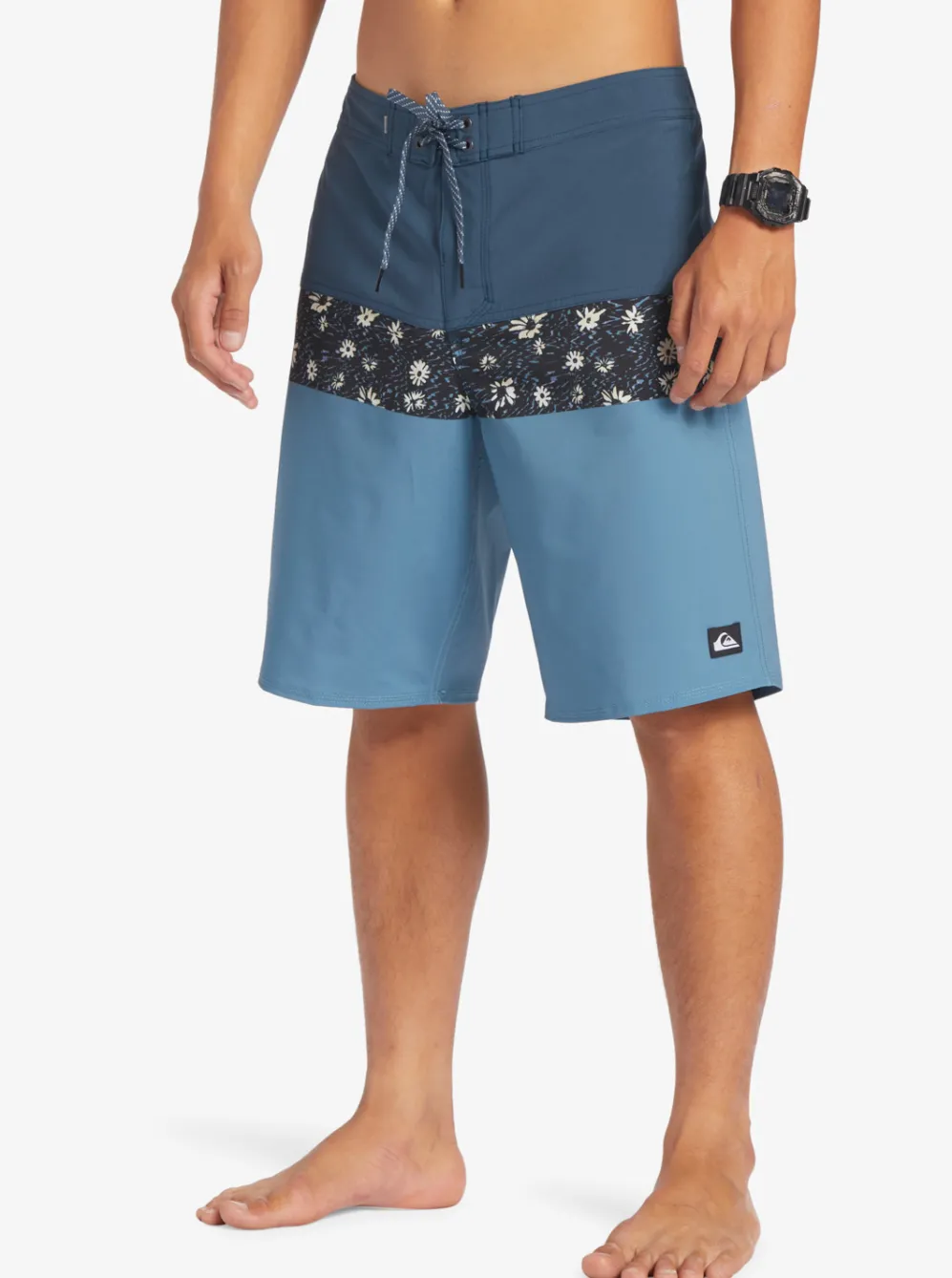 Quiksilver Boardshorts|Surfsilk Panel 20" Boardshorts Aegean Blue