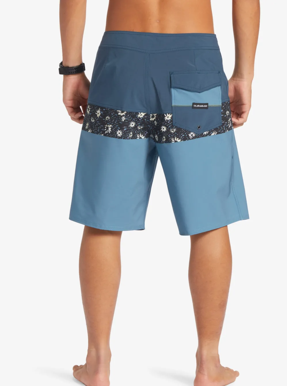 Quiksilver Boardshorts|Surfsilk Panel 20" Boardshorts Aegean Blue