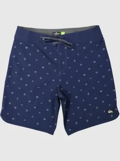 Quiksilver Boardshorts|Surfsilk Scallop 19" Boardshorts Naval Accademy