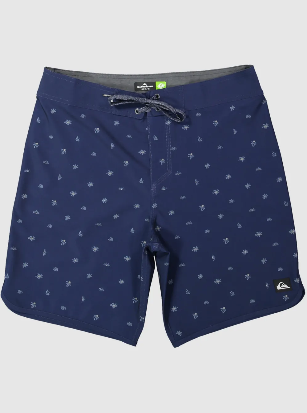 Quiksilver Boardshorts|Surfsilk Scallop 19" Boardshorts Naval Accademy