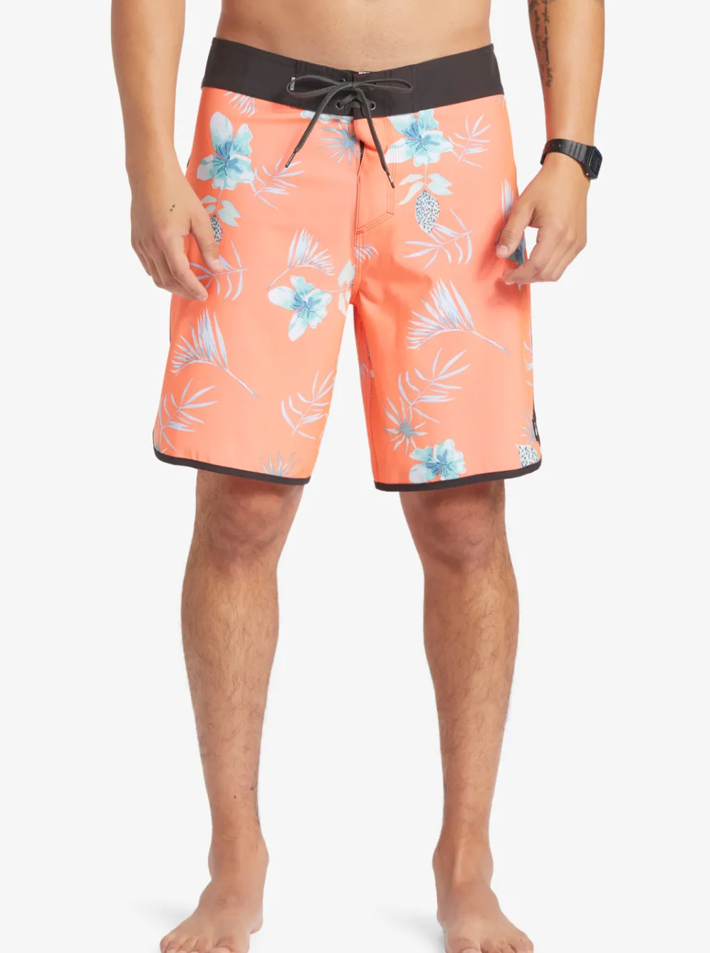 Quiksilver Boardshorts|Surfsilk Scallop 19" Boardshorts Fiery Coral
