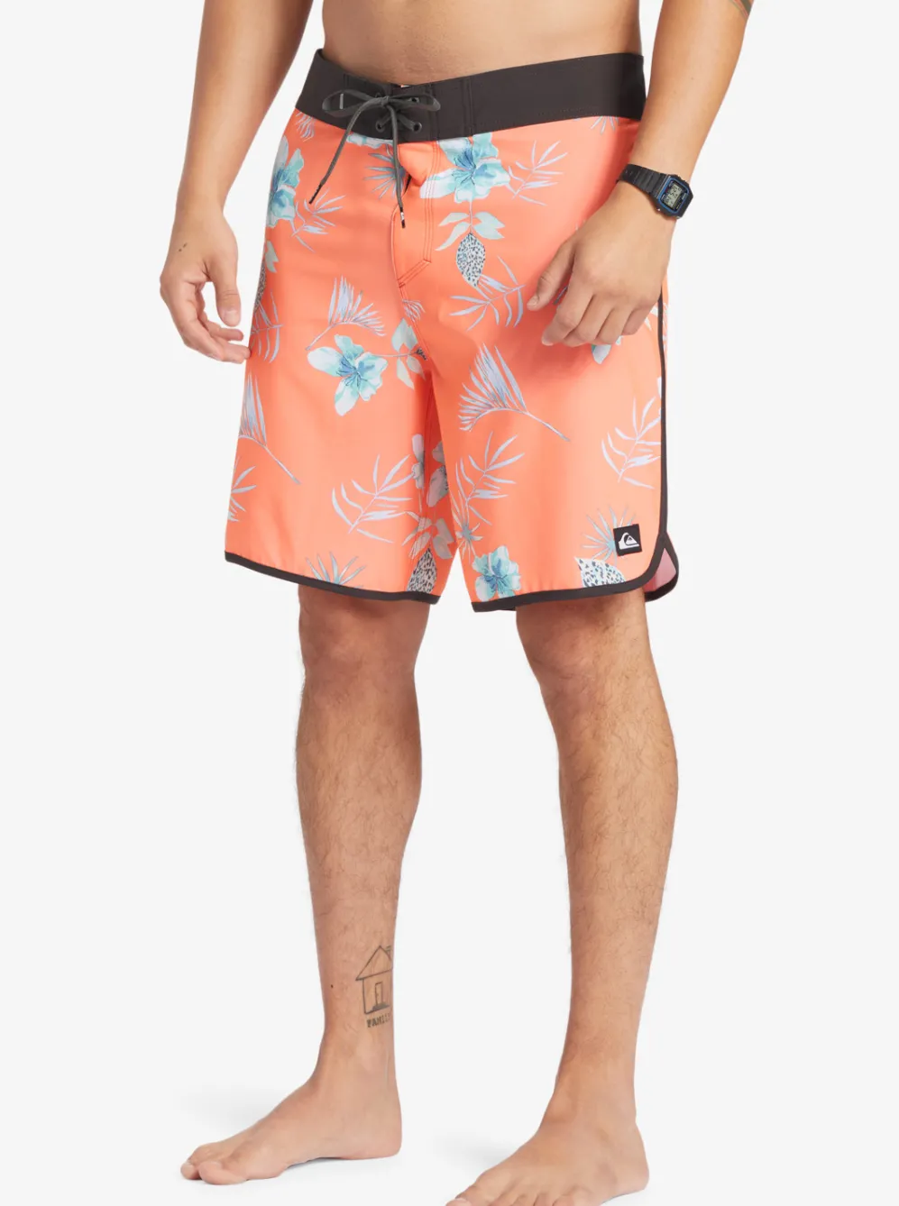 Quiksilver Boardshorts|Surfsilk Scallop 19" Boardshorts Fiery Coral