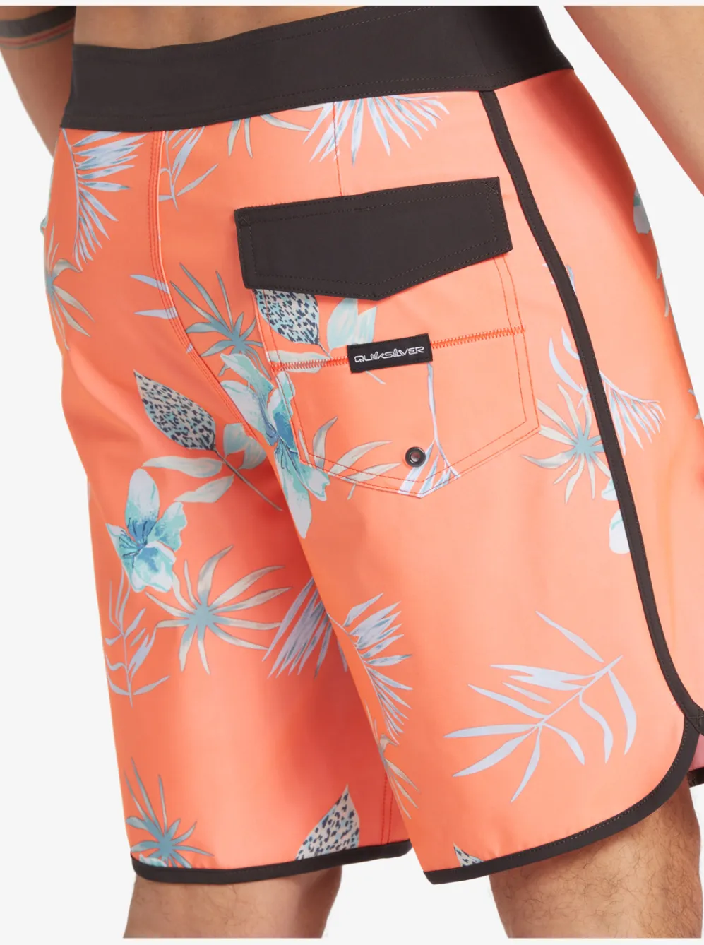 Quiksilver Boardshorts|Surfsilk Scallop 19" Boardshorts Fiery Coral