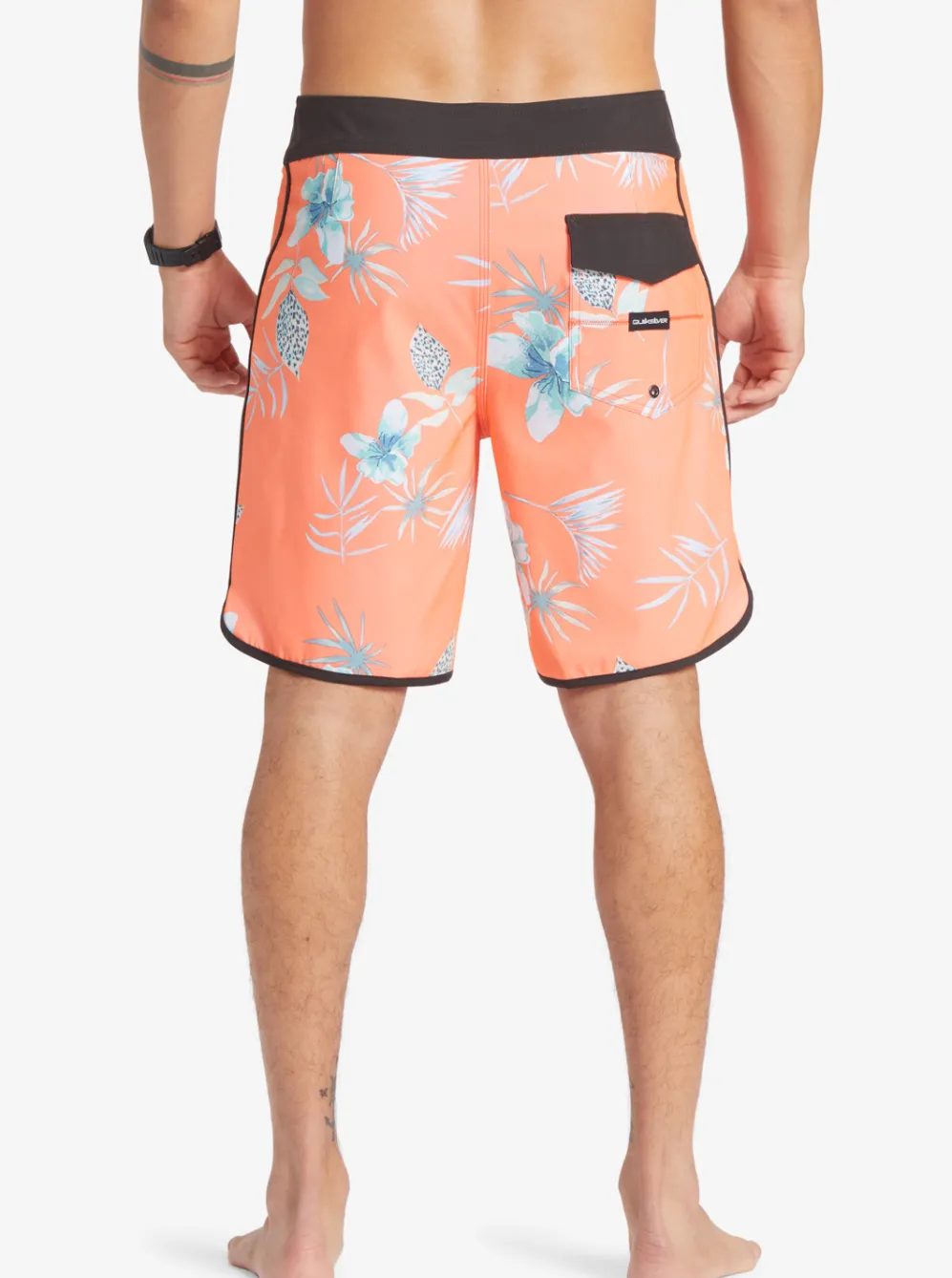 Quiksilver Boardshorts|Surfsilk Scallop 19" Boardshorts Fiery Coral
