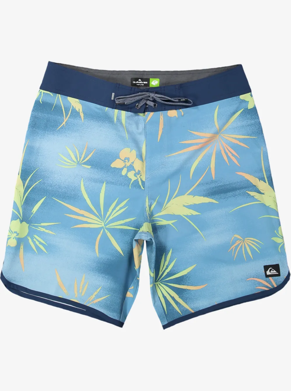 Quiksilver Boardshorts|Surfsilk Scallop 19" Boardshorts Azure Blue