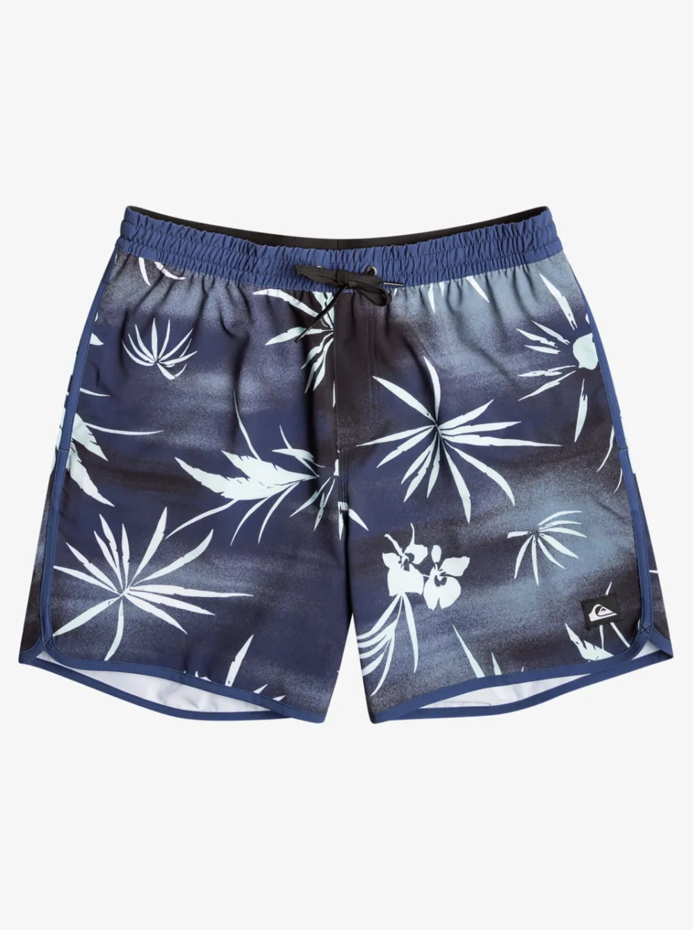 Quiksilver Elastic Waist|Surfsilk Scallop Volley 17" Volleys Naval Accademy