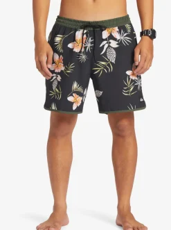 Quiksilver Elastic Waist|Surfsilk Scallop Volley 17