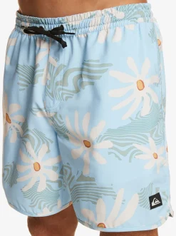 Quiksilver Elastic Waist|Surfsilk Scallop Volley 17