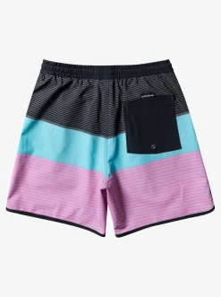 Quiksilver Elastic Waist|Surfsilk Tijuana 17" Volleys Black