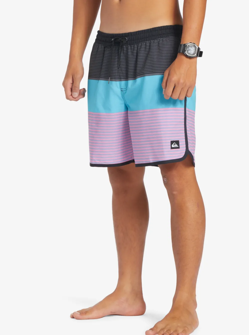 Quiksilver Boardshorts|Surfsilk Tijuana 17" Volleys Black