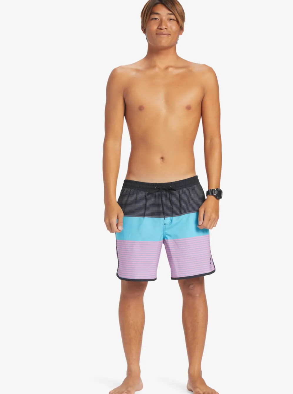 Quiksilver Boardshorts|Surfsilk Tijuana 17" Volleys Black