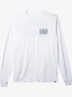 Quiksilver Tees|Taking Roots Long Sleeve T-Shirt White