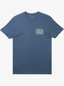 Quiksilver Tees|Taking Roots T-Shirt Bering Sea