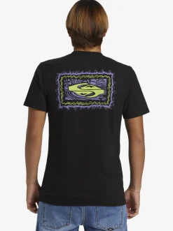 Quiksilver Tees|Taking Roots T-Shirt Black