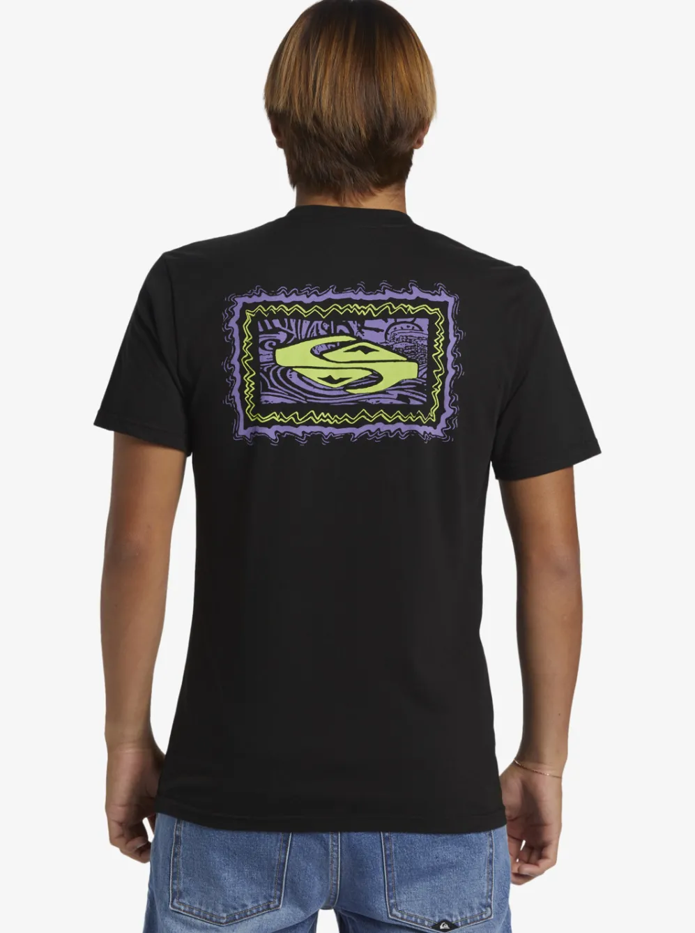 Quiksilver Tees|Taking Roots T-Shirt Black