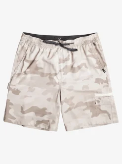Quiksilver Boardshorts|Taxer Cargo 18" Amphibian Boardshorts Birch