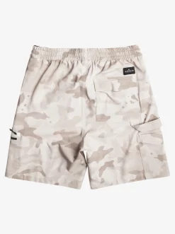 Quiksilver Boardshorts|Taxer Cargo 18" Amphibian Boardshorts Birch