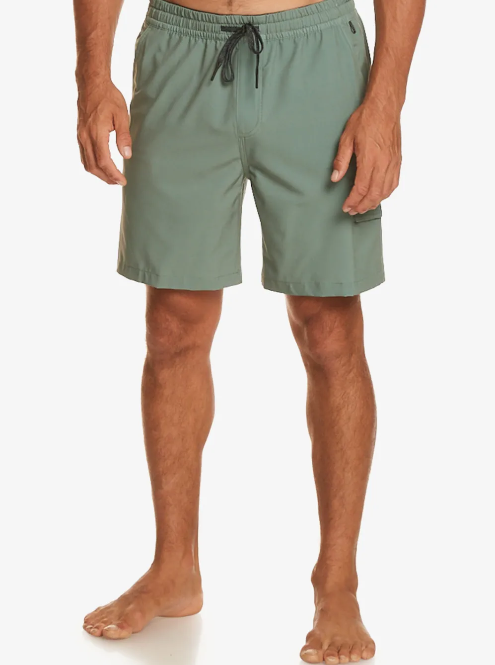 Quiksilver Boardshorts|Taxer Cargo 18" Amphibian Boardshorts Laurel Wreath