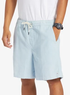 Quiksilver Shorts & Amphibians|Taxer Cord Shorts Celestial Blue