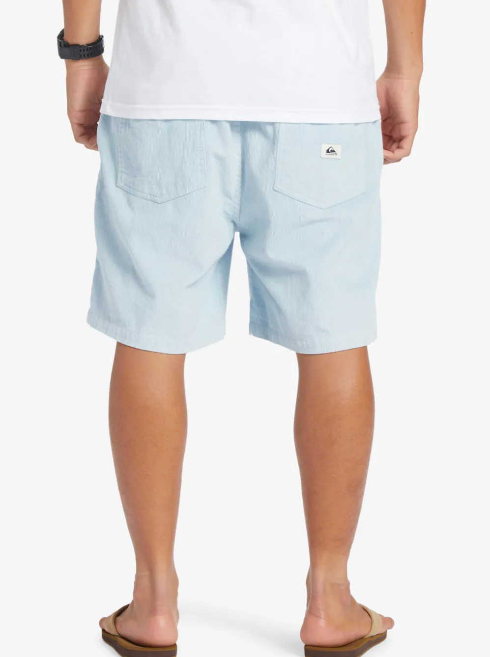 Quiksilver Shorts & Amphibians|Taxer Cord Shorts Celestial Blue