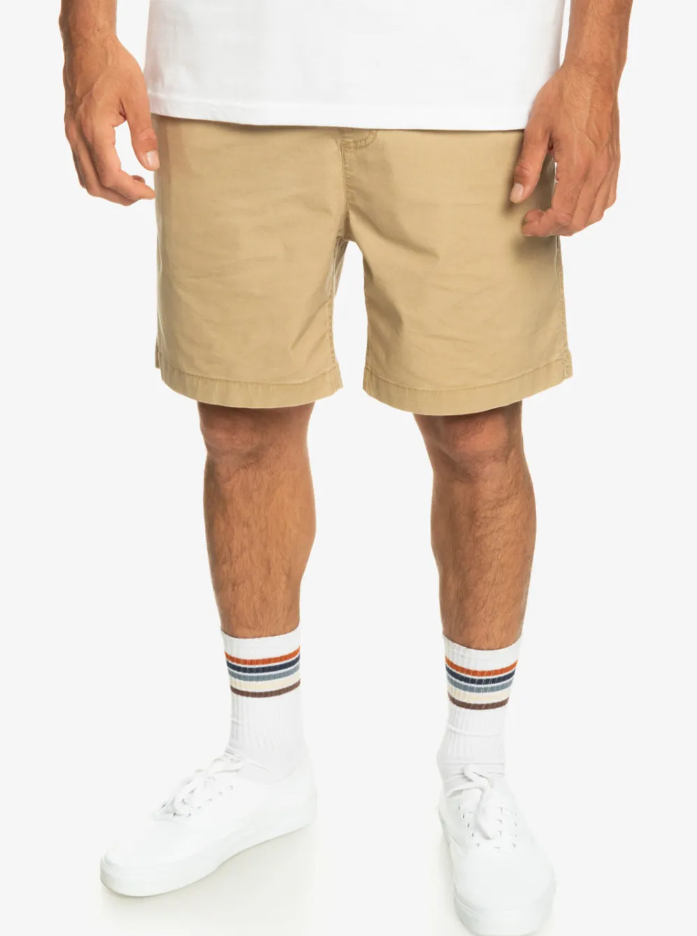 Quiksilver Shorts & Amphibians|Taxer Elastic Waist Shorts Plage