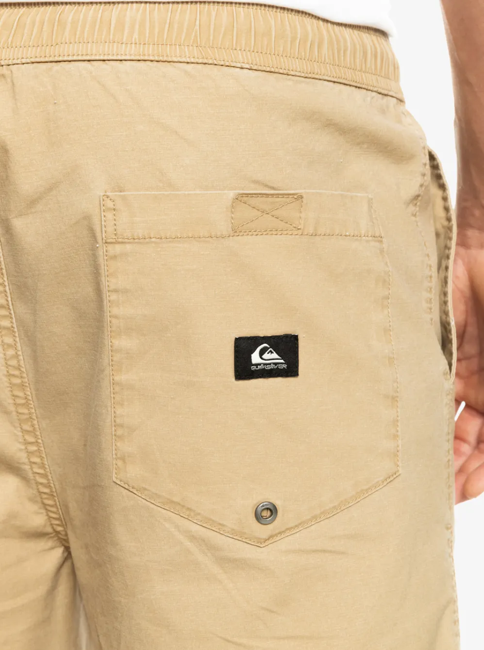 Quiksilver Shorts & Amphibians|Taxer Elastic Waist Shorts Plage