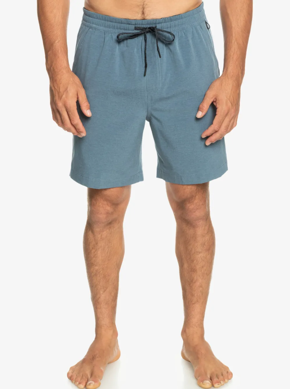 Quiksilver Boardshorts|Taxer Heather 18" Amphibian Boardshorts Bering Sea