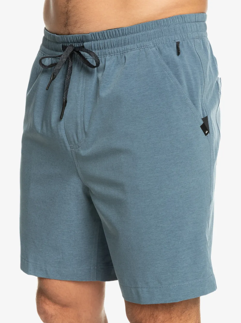 Quiksilver Boardshorts|Taxer Heather 18" Amphibian Boardshorts Bering Sea