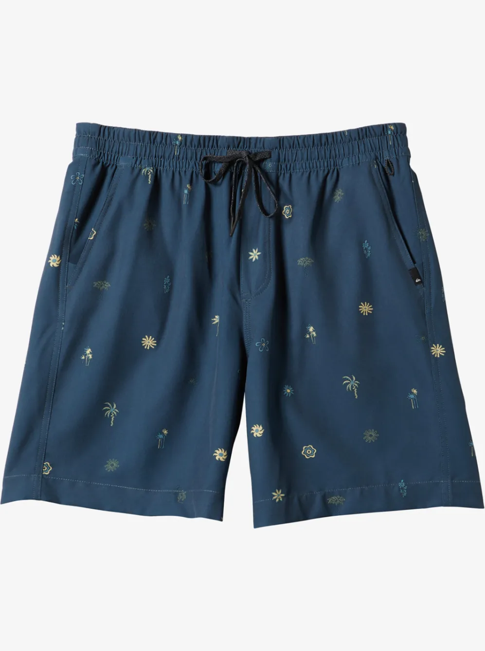 Quiksilver Boardshorts|Taxer Print 18" Amphibian Boardshorts Bering Sea