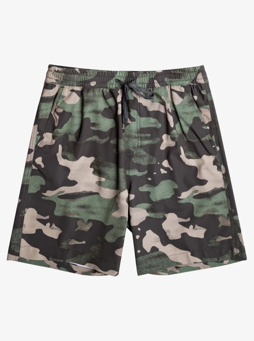 Quiksilver Boardshorts|Taxer Print 18" Amphibian Boardshorts Tarmac