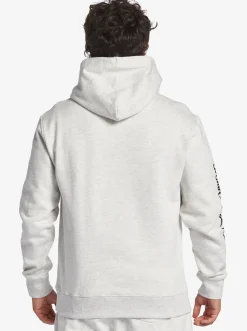 Quiksilver Sweatshirts & Hoodies|The Original Hoodie White Marble Heather