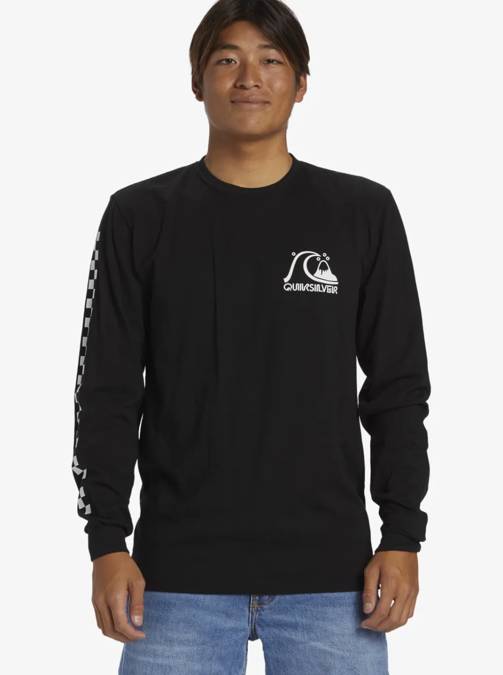 Quiksilver Tees|The Original Long Sleeve T-Shirt Black