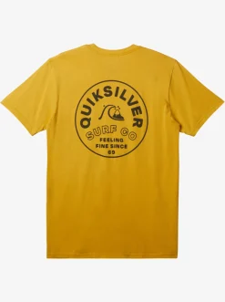 Quiksilver Tees|Timeless Spin T-Shirt Yolk Yellow
