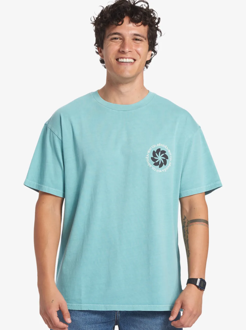 Quiksilver Tees|Tipping Sunsets Mnd T-Shirt Reef Waters