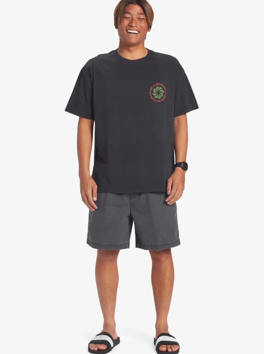Quiksilver Tees|Tipping Sunsets Mnd T-Shirt Tarmac