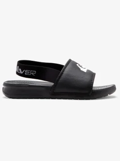 Quiksilver Sandals|Toddler'S Bright Coast Strapped Sandals Black/White/Black