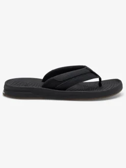 Quiksilver Sandals|Travel Oasis Sandals Black/Black/Brown