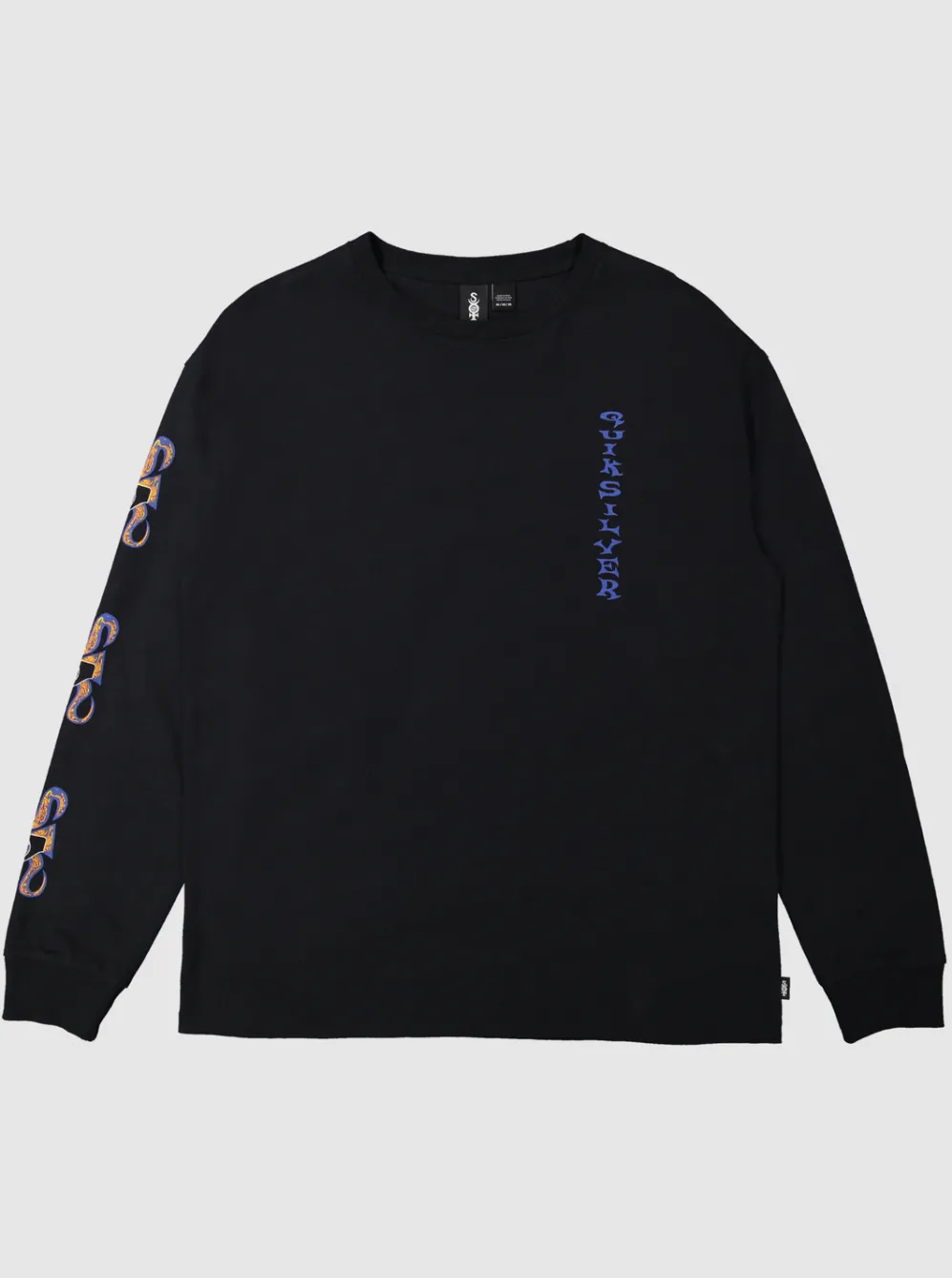 Quiksilver Tees|Trident Long Sleeve T-Shirt Black