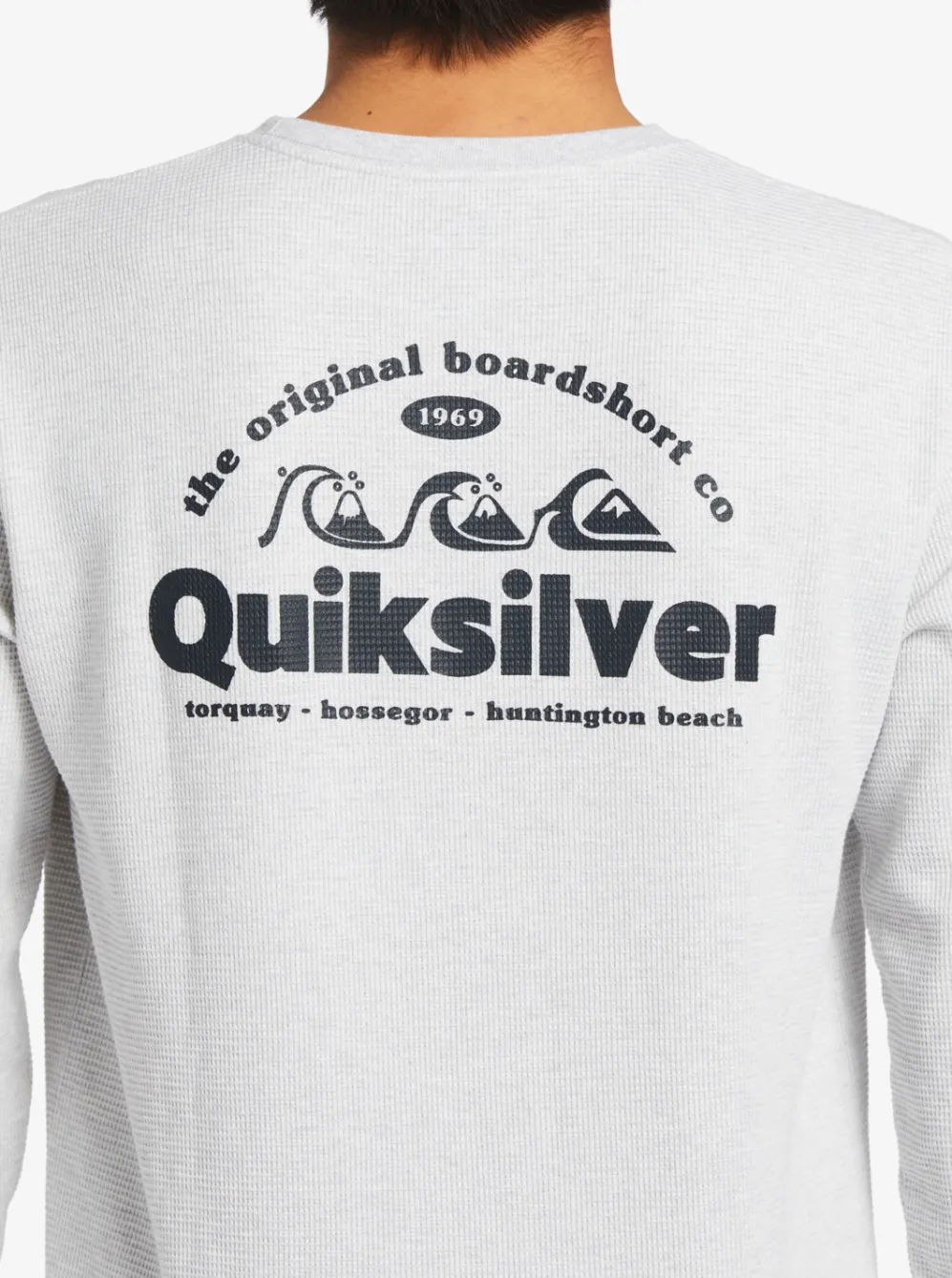 Quiksilver Tees|Triple Up Thermal Mth T-Shirt Athletic Heather