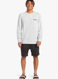 Quiksilver Tees|Triple Up Thermal Mth T-Shirt Athletic Heather