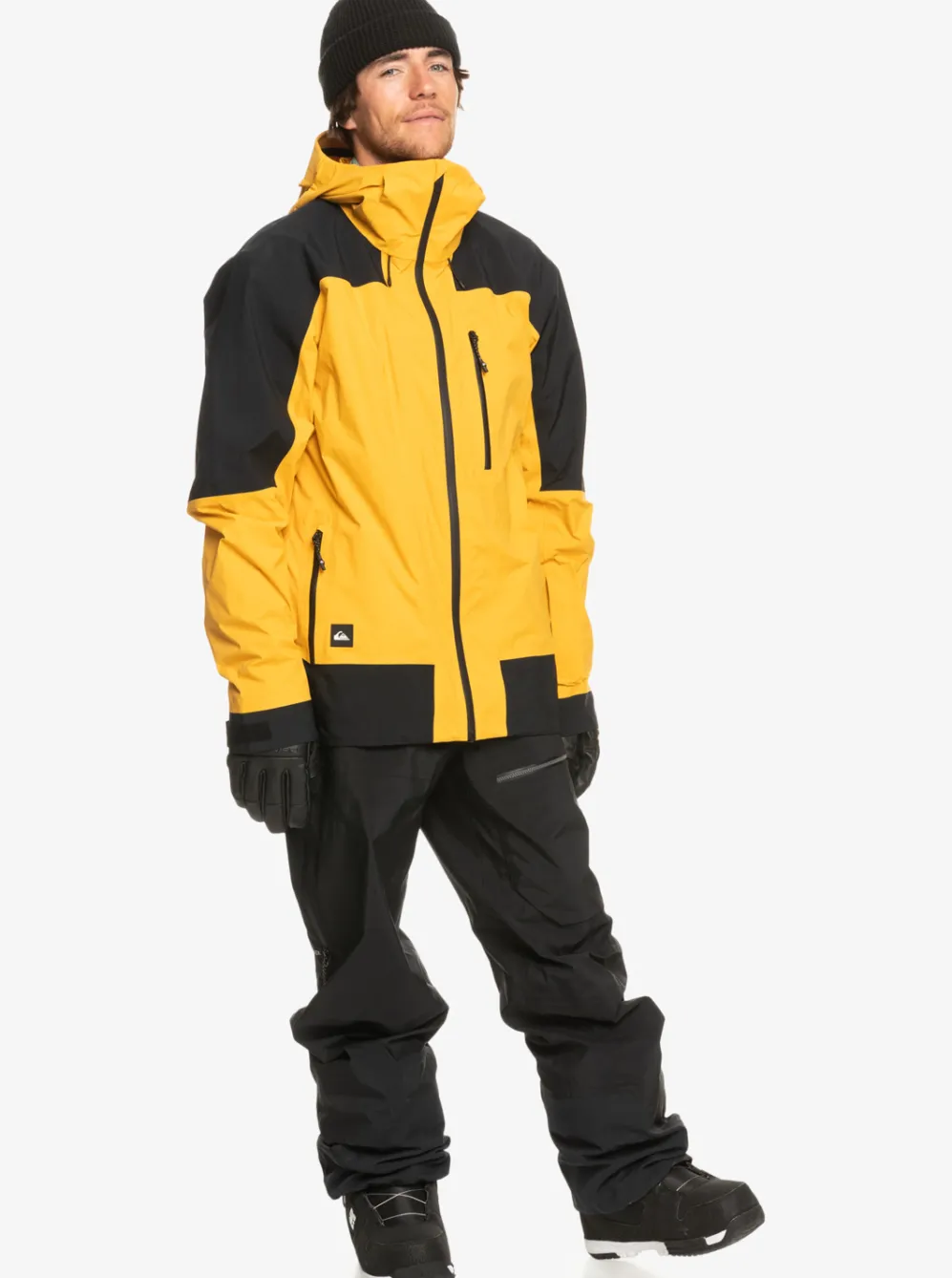Quiksilver Snow Jackets|Ultralight Gore-Tex® Technical Snow Jacket Mineral Yellow