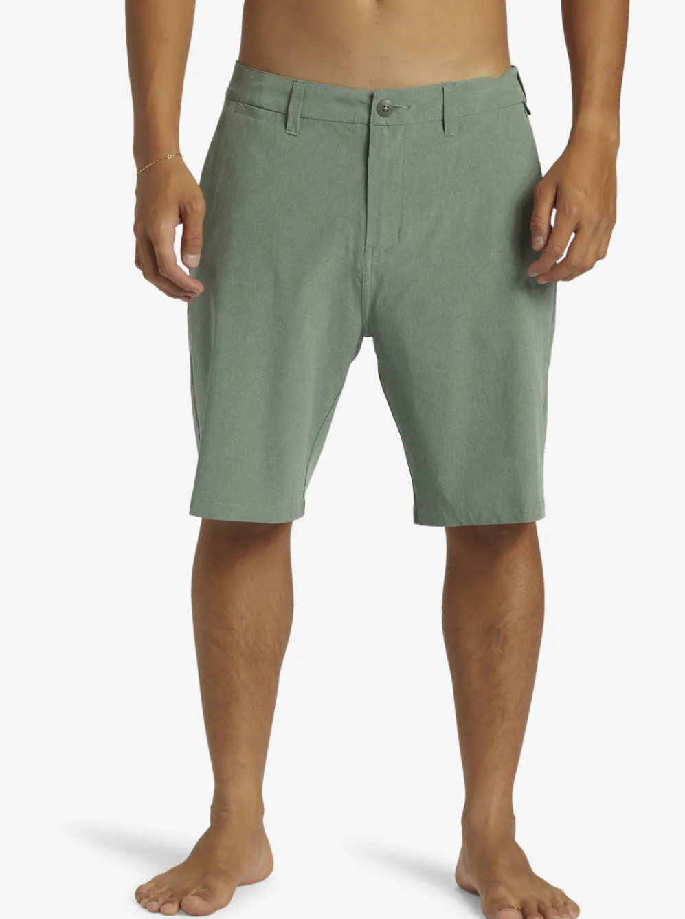 Quiksilver Boardshorts|Union Heather 20" Amphibian Boardshorts For Young Men Laurel Wreath