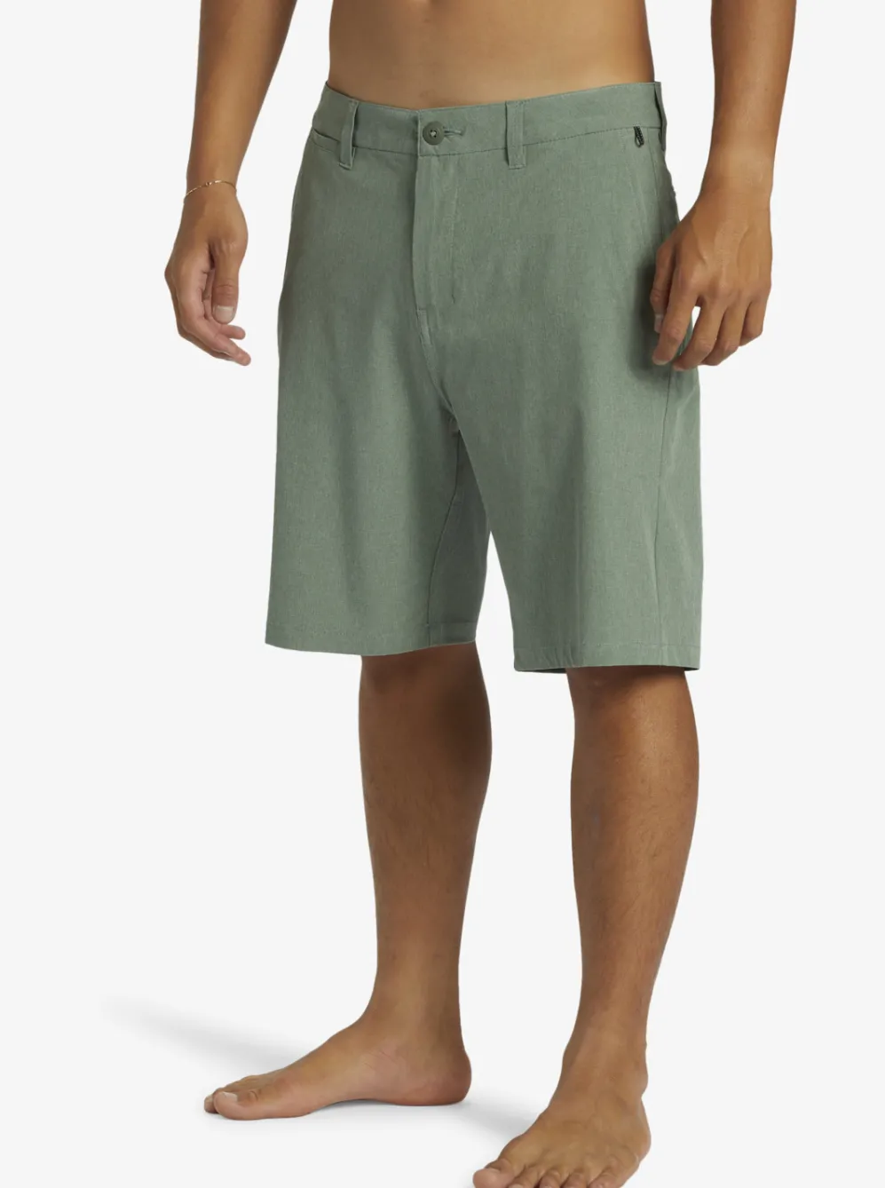 Quiksilver Boardshorts|Union Heather 20" Amphibian Boardshorts For Young Men Laurel Wreath