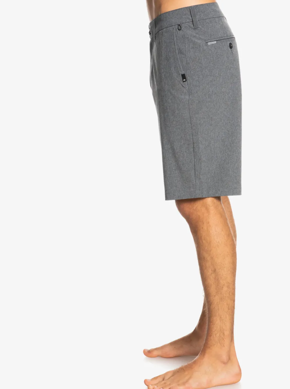 Quiksilver Boardshorts|Union Heather 20" Amphibian Boardshorts For Young Men Black