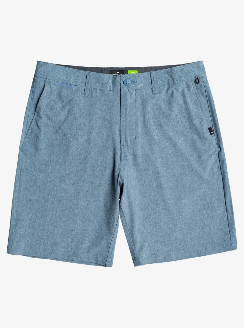 Quiksilver Boardshorts|Union Heather Amphibian 20" Hybrid Shorts Captains Blue